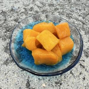 今帰仁産 山城フルーツ園の冷凍アップルマンゴー 600g(300g×2パック)【配送不可地域：離島】【1662749】