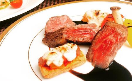 チケット 食事券 もとぶ牛とオマール海老が両方とも楽しめる「リュクスコース」2名様【ビストロリュイール】