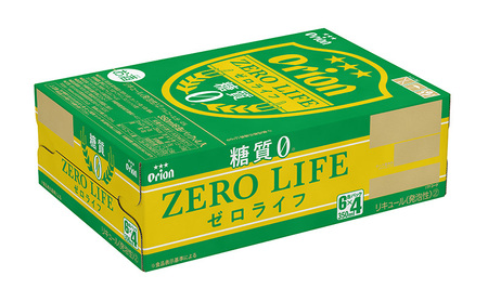 【オリオンビール】糖質ゼロ麦系新ジャンル・オリオンゼロライフ〔350ml×24缶〕