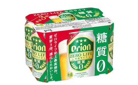 【オリオンビール】糖質ゼロ麦系新ジャンル・オリオンゼロライフ・「350ml×24缶」