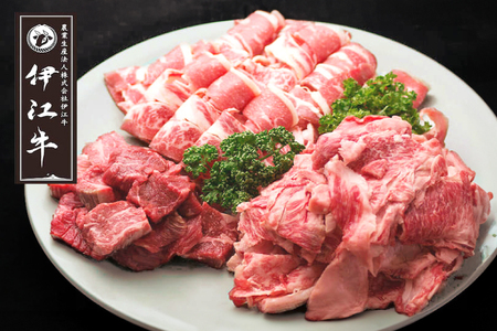 牛肉 伊江牛 バラエティーセット バラ 切り落とし カレー用肉 スジ肉 各500g [伊江牛 沖縄県 伊江村 ie47bde180001]