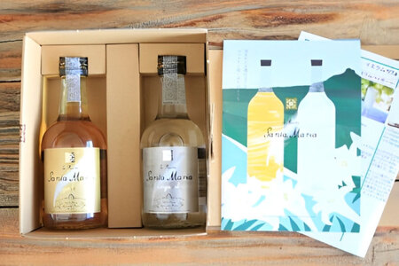 ラム酒 飲み比べ イエラムサンタマリア ゴールド クリスタル 各300ml 計2本 [伊江島物産センター 沖縄県 伊江村 ie47bde210006]