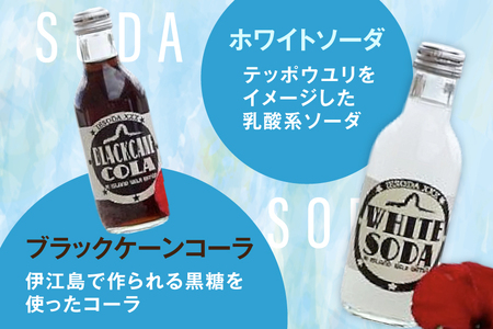 ソーダ 告白飲料 イエソーダ 24本セット [伊江島物産センター 沖縄県 伊江村 ie47bde210012]