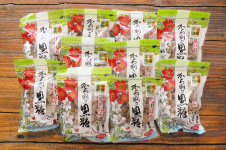 かち割黒糖 200g 10袋 計 2kg セット [伊江島物産センター 沖縄県 伊江村 ie47bde210017]