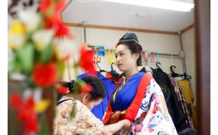 琉球衣装体験 ハイビスカス 超お買い得 コース