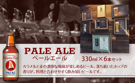 【ふるさと納税】チャタンビール ペールエール 6本セット クラフトビール|クラフト 限定