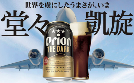 オリオン ザ・ダーク 350ml 24缶 1ケース オリオンビール 日本初上陸 お酒 父の日 地ビール ORION THE DARK クラフトビール 爽快 凱旋 母の日 敬老の日 お歳暮 ギフト キャンプ バーベキュー 黒ビール 箱買い まとめ買い 送料無料 沖縄県 北中城村