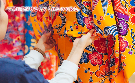 【OKINAWA KIMONO家】琉装着付け体験3時間レンタル(大人1名様) 琉装 着物 衣装 レンタル ファッション 和装 手ぶら 文化 伝統 観光 美しい街並 散策 歴史 体験 体験チケット 写真撮影 思い出 記念日 沖縄旅行 沖縄