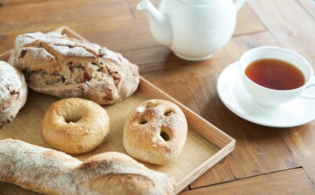 ときはや×美ら花紅茶　石窯酵母パンと沖縄県産紅茶のセット