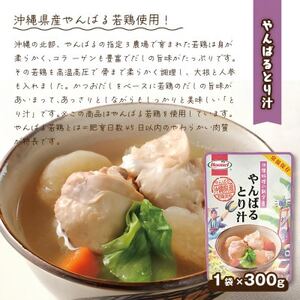 【沖縄ホーメルお試しセット】やんばるとり汁(300g×2個)【1677037】