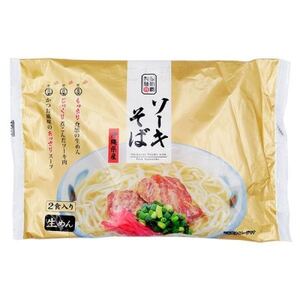 沖縄そば ソーキそば 生麺 4人前(2食×2袋)【1586102】 | 沖縄県 沖縄そば ソーキそば 生麺 4人前(2食×2袋)【1586102】 | 沖縄県