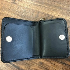 ジャバラ式 二つ折り財布(ブラウン)【1388588】