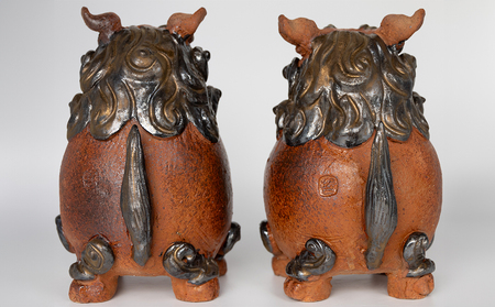 【南風窯】陶芸品　福シーサー　沖縄