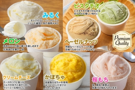 2364. 無地熨斗 くりーむ童話 カップ アイス 100ml×15個 みるく クリームチーズ メロン かぼちゃ 桜もち ヘーゼルナッツ ピスタチオ アイスクリーム 詰め合わせ 送料無料 北海道 弟子屈町