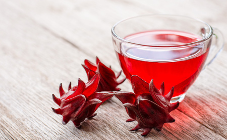 久米島産 天然ハーブティー2種「ローゼル＆バタフライピー」各10包 青色 赤色 ブルーティー レッドティー 色が変わるお茶 ノンカフェイン カフェインレス 島ハーブ ハイビスカス リラックス 美容 健康 ダイエット 疲労回復 アントシアニン ビタミンC ティータイム おもてなし 国産 沖縄