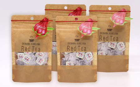 ティー 久米島産 天然ローゼルティー「Red Tea」40包 ハーブティー ローゼル茶