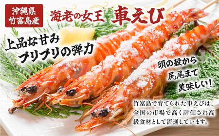 車えび 500g 竹富島産 冷凍 エビ