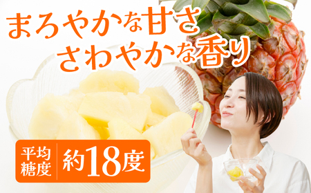 《2026年先行予約》ピーチパイン 約15kg 15～24玉 農園ファイミール 完熟 果物 フルーツ