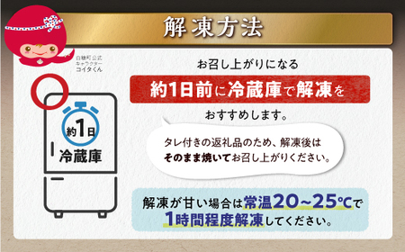 北海道産 白糠牛秘伝タレ漬け焼肉 牛肉 500g (250g×2) _L013-1247