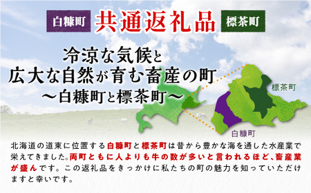 年2回定期便北海道産 ブランド牛 食べ比べセット 計1.65kg 白糠牛 すき焼き スライス 小分け 1kg × 星空の黒牛_I033-1384