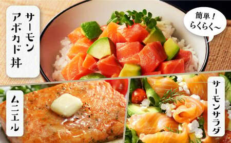 【TOWA SALMON】アトランティック サーモン 1.6kg 鮭 サーモン さけ シャケ しゃけ sake カルパッチョ ソテー レアステーキ 人気 高級 大満足 美味しい 贈答 生食用 刺身 お刺身 刺し身 魚介類 海鮮 冷凍 厚切り 薄切り ふるさと納税 北海道 白糠町 ※2026年1月末までにお届け※_T024-1221-2601