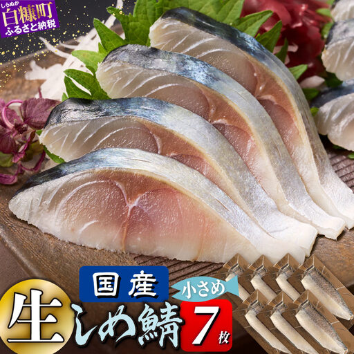 【ふるさと納税】北海道産 しめ鯖 7枚 （お試し小サイズ） 料亭で味わうまるで「生」のようなしめ鯖をご自宅で。ふるさと納税 北海道 魚 海鮮 しめ鯖 〆鯖 シメサバ しめさば ふるさと納税 魚 北海道 〆鯖 しめさば シメサバ 〆サバ ふるさと 鯖 小分け おつまみ 酒の肴 日本酒 酒 魚介 海鮮 冷凍 国産 人気 訳あり 白糠町_A010-1529-30DAYS