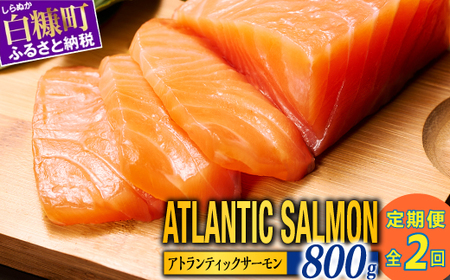 高評価★4.76 ふるさと納税 魚 【総合1位獲得の選べる サーモン 定期便 年2回お届け】 アトランティックサーモン 800g 小分け 海鮮 鮭 刺身 さけ サケ ふるさと 人気 ランキング 北海道 白糠町_T024-1213