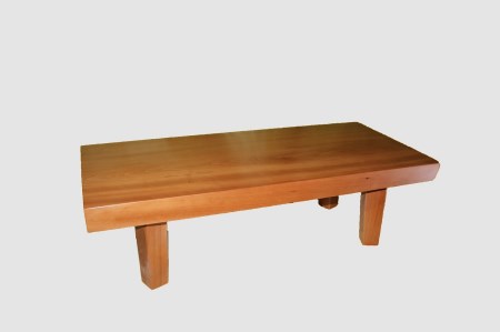 【56】座卓（テーブル）カツラ・一枚天板【厚さ約6.5cm】_I200-30009281