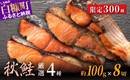 しらぬか秋鮭 厳選4種セット_I014-0747
