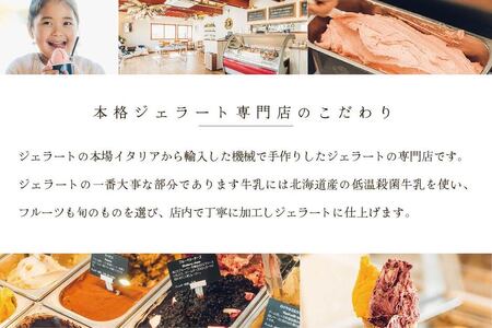 贅沢素材・ジェラート 別海町ミルクのショコラミルク　8個セット(EK0000008)