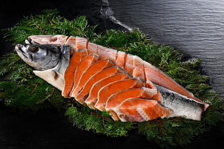 ★BA 献上 西別鮭 山漬 姿切り身 鮭 切身【BG000BA01】