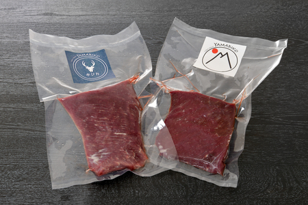 鹿肉モモ 計600g ジビエ 北海道別海町 鹿肉モモ ジビエ