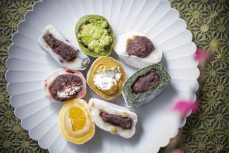 【定期便】一久大福堂 食べ比べ 大福セット 計32個 8種×各2個×2回配送 スイーツ 和菓子 北海道 別海町