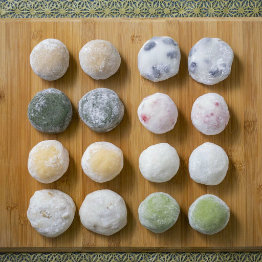 【定期便】一久大福堂 食べ比べ 大福セット 計64個 8種×各2個×4回配送 スイーツ 和菓子 北海道 だいふく 