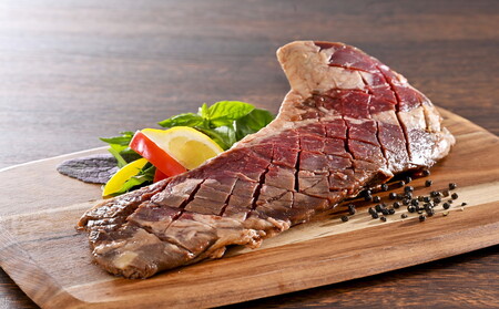 【数量限定】牛肉 ハラミ 一本漬け 冷凍 500g 北海道 別海町 牛肉