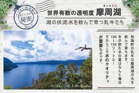 北海道産 べつかいの乳製品セット B (高島屋選定品) be122-1349（ 牛乳