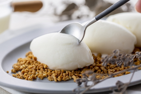 J FARM AMUSE 株式会社  THE ICE 1リットル エキストラ ミルク 高島屋選定品 【TK0000070】（ あいす アイス アイスクリーム みるく ミルク 業務用 北海道 別海町 人気 ふるさと納税 ）