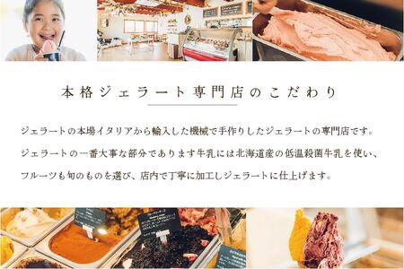 北海道牛乳使用ジェラート おすすめ8個セット EK0000003(別海町ジェラート アイスジェラート ジェラートジェラートジェラートジェラート）