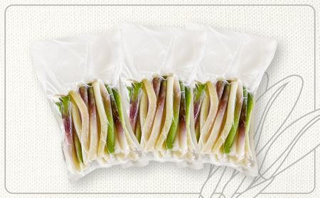 行者にんにくホワイト行者×3袋（茎部）【20012】