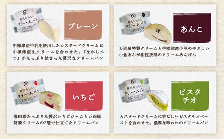 もちもちクリームパン8個セット【28006】