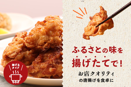 【ふるなび限定】【揚げるタイプ】知床からあげ【知床の塩】 むね1.0kg(500g×2パック)FN-Limited-PR【35183】