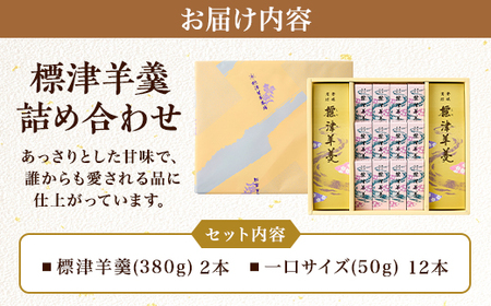 羊羹好き必見! 標津羊羹詰め合わせ　小型 ギフトセット 一口サイズ スイーツ【1086065】