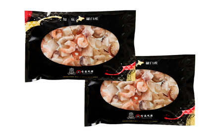 羅臼産 タコ イカをふんだんに使ったシーフードミックス ほたて 1kg