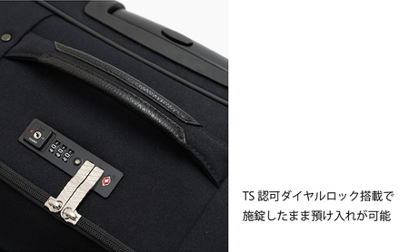 Haybale ローラブル ソフト スーツケース LARGE_No.8801377 キャリーケース 旅 旅行 キャリー かばん バッグ 国産 日本製 北海道 赤平市