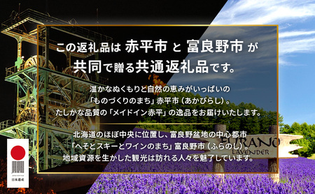 【赤平市×富良野市共通返礼品】Brush 北海道カラーパレットハードスーツケース × FURANO NATULUX HOTEL 朝食付ペア宿泊券 ツイン [ONシーズン]　北海道 赤平市 富良野市 コラボ 共通返礼品