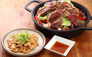 たきもとのホルモン(みそ味)・味付ジンギスカン