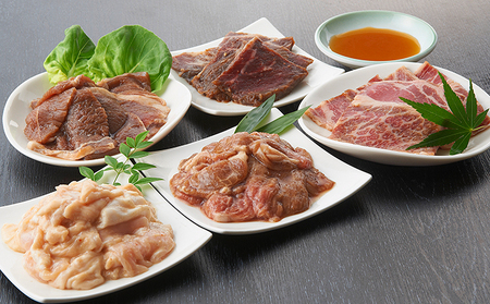 今夜は焼肉!5種類の豪華焼肉ボリュームセット