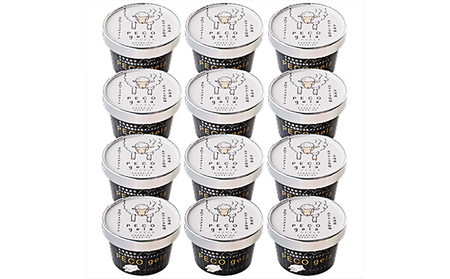 ぺこ・ジェラ～北海道赤平産羊乳アイスクリーム～100ml×12個 お菓子 