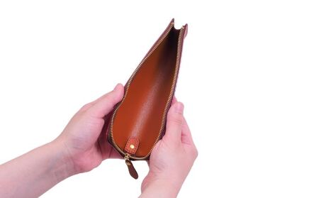 ペンケース キャメル いたがき ファッション小物 雑貨 日用品 文房具 天然皮革 本革 手作り ファスナー 名入れ有
