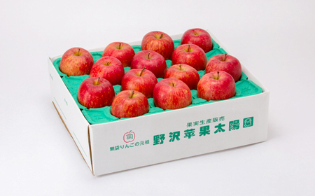 【贈答用にもどうぞ】 青森市産りんご「葉取らずサンふじ」約5kg_果物・フルーツ りんご  リンゴ 林檎_【配送不可地域：離島・沖縄県】【1466367】